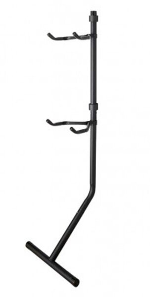fahrradwandhalter bike bunk saris schwarz, für 2 fahrräder