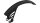 hr-schutzblech zéfal deflector rs75 schwarz, l 585mm x  81 bis 92mm