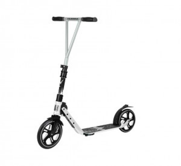 City Scooter Big Wheel Hudora V 230 weiß, faltbar, vorne 230mm/hinten 215mm