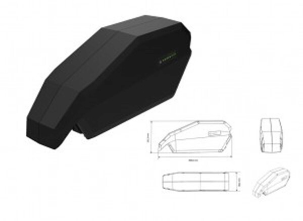 Akku E-Bike Vision für Bosch Active/Perf Rahmenakku 624Wh 36V/17,1Ah