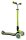 scooter globber elite prime grün mit leuchtrollen u.leuchtdeck