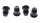 chainring bolt kit sram force 11.6918.004.000,4-arm,alu,schwarz,d1