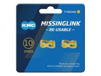 missinglink kmc 10r ti-n gold 2 stück, f. ketten...