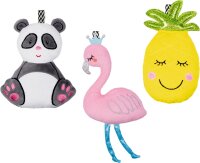 Spiegelburg Rassel BabyGlück, sort. (Panda,...
