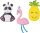 Spiegelburg Rassel BabyGlück, sort. (Panda, Flamingo, Ananas)