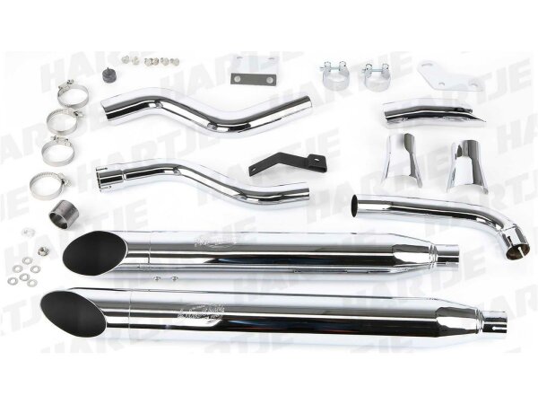 SILVERTAIL Schalldämpfer "K02" Chrom 2243, 2 Schall