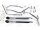 SILVERTAIL Schalldämpfer "K02" Chrom 2401, 2 Schall