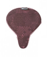 sattel&uuml;berzug basil boheme saddle cover, fig red