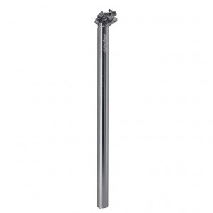 Ergotec Sattelstütze ATAR - 34,9x550, SB15, Safety Level 5, silber poliert