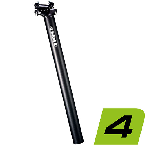 Ergotec Sattelstütze ATAR - 34,9x550, SB15, Safety Level 5, schwarz matt