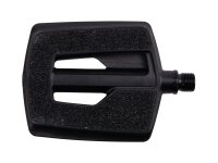 Ergotec Pedal 831 - Plattformpedal 111x87, Industrielager, Sandpapier/Kunststoff, schwarz