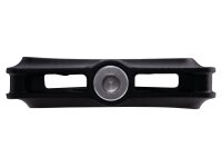 Ergotec Pedal 831 - Plattformpedal 111x87, Industrielager, Sandpapier/Kunststoff, schwarz