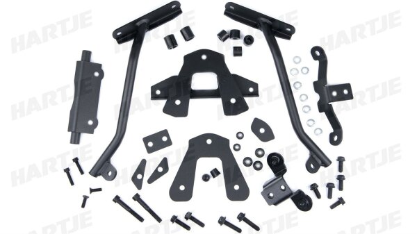 Kappa Topcaseträger  Für Monokey und Monolock Koff schwarz