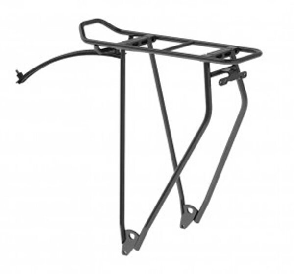 system-gepäckträger racktime boostit imm schwarz, 28-29", alu, ca. 695g          