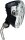 AXA LED-Scheinwerfer "Echo 30", 30 Lux, schwa