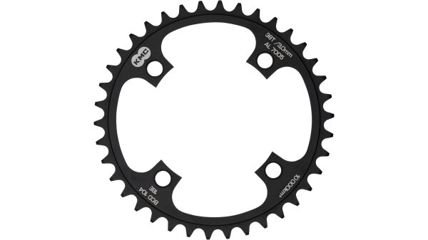 KMC E-Bike Kettenblatt 38T BCD104 AL7075 3mm WIDE