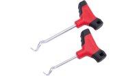 BIKESERVICE Hakensatz T-Griff, durch die S-Form de...
