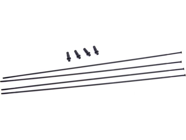 FULCRUM Ersatzspeiche Für Racing 5, Satz zu 4 Stüc V.R., 280,5 mm
