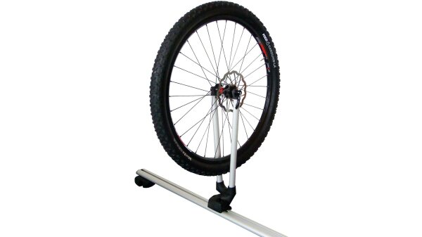 ATERA Vorderradhalter  für Giro Speed, Diebstahlhe silber/ schwar