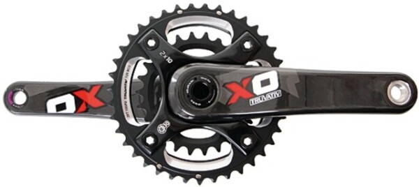 KRG Truvativ XO BB30 2.2  28/42 Zähne 00.6115.423.130 schwarz/rot, 175mm, 10-G