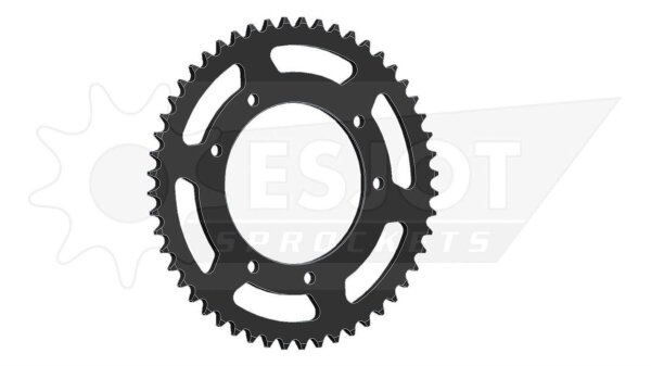 ESJOT Kettenrad "13030" 420, Stahl, schwarz 52 Zähne