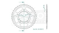 ESJOT Kettenrad "32038" 520, Stahl, schwarz 39...