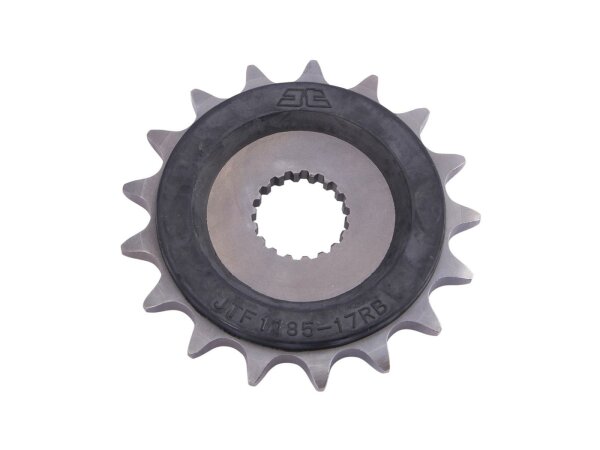 Antriebsritzel "1185RB" 520, Stahl gummiert. Die s 17 Zähne