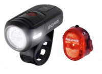 SIGMA SPORT Akku-LED-Leuchten-Set "Aura 45 USB /...