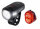 SIGMA SPORT Akku-LED-Leuchten-Set "Aura 45 USB / Nugget II" 