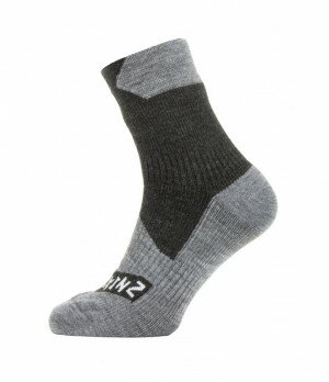socken sealskinz all weather ankle gr.s (36-38)  schwarz/grau
