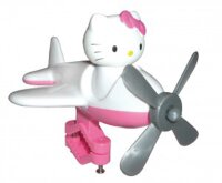 lenkerflieger hello kitty wei&szlig;/pink mit motiv