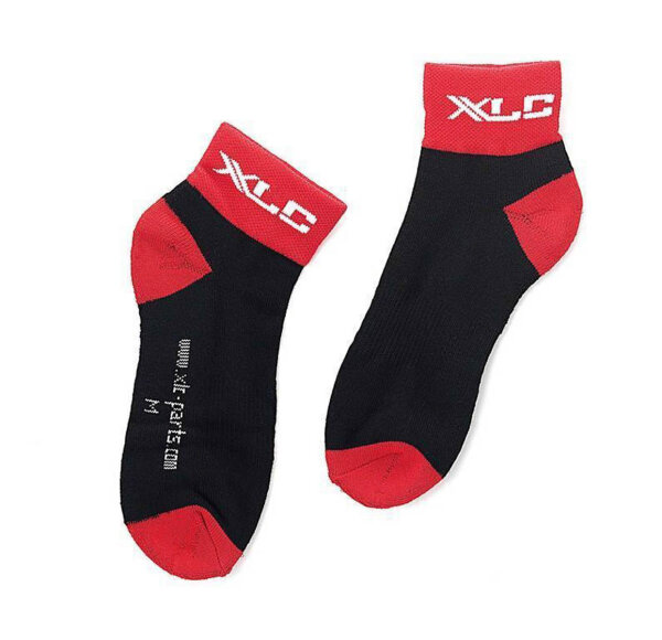 XLC Bikersocke CS-C01 Gr. S 36-40, sz/rot