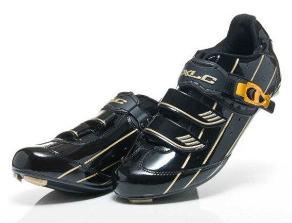 XLC Pro Road-Shoes Street II CB-R01 Gr. 48 schwarz/gold