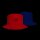 H.A.D. Wendehut Peak Red / Peak Blue Bucket Hat