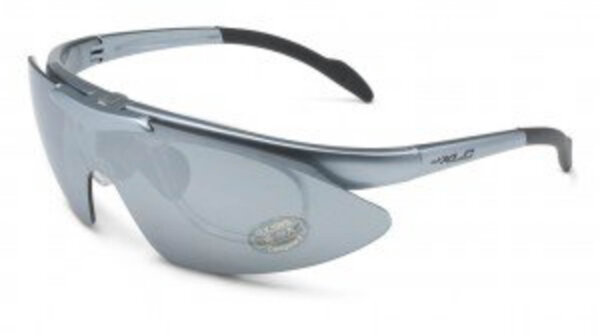XLC Sonnenbrille Sansibar SG-F04 Rahmen mattsilber, für Brillenträger
