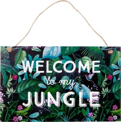 Gartenschild „Welcome to ..." I love my Jungle (Garden)