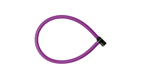 kabelschloss axa resolute 60/6 länge 60cm ø6mm purple
