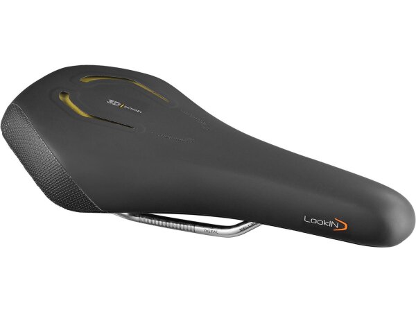 sattel selle royal lookin 3d schwarz, unisex, 267x150mm,athle.,353g