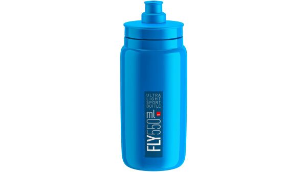 trinkflasche elite fly 550ml, blau/blau