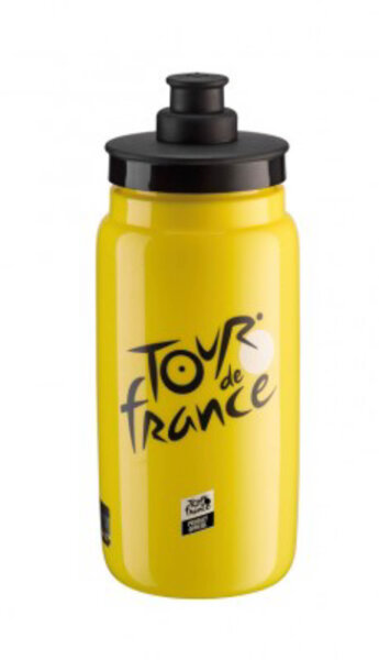 Trinkflasche Elite Fly Limited Edition 550ml, Tour de France, gelb