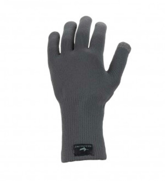 handschuhe sealskinz ultra grip knitted gr.l (10) grau