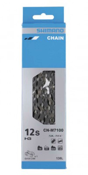 SHIMANO Kette "SLX CNM-7100" 12-fach SB-verpackt, MTB, mit Q