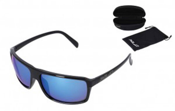 XLC Sonnenbrille PhoenixRahmen schwarz, Gläser blau verspiegelt