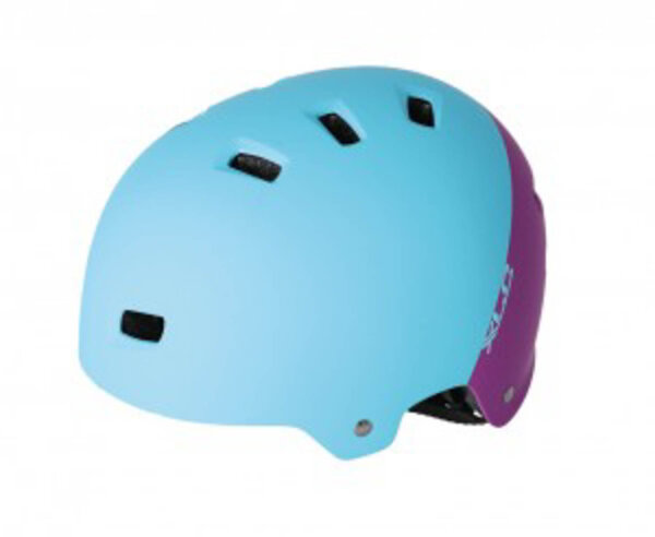 xlc urban-helm bh-c22gr. 58-61cm, hellblau/lila