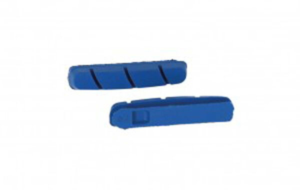 xlc ersatzbremsgummi4er set, 55mm, carbonfelgen, campa, blue