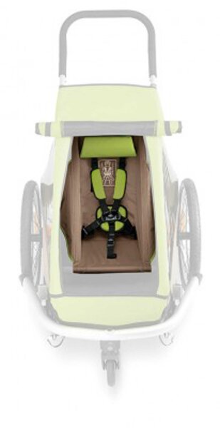 ersatzsitz für kinderanhänger croozer f. croozer kid 1 sand grey ab 2016