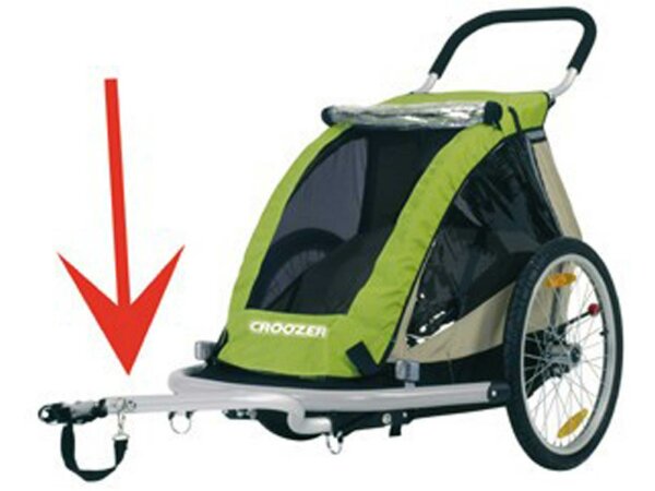 Deichsel ab Baujahr 2005-2015 für Croozer Kid/Kid Plus ohne Achskuppl.