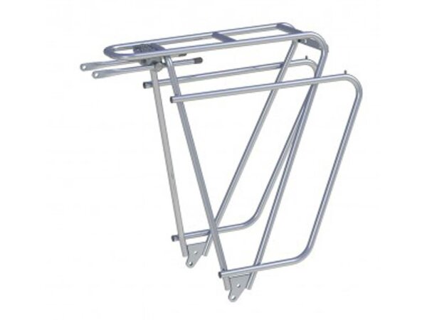 gepäckträger tubus logo classic silber, 26-28"                          