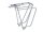 gepäckträger tubus logo classic silber, 26-28"                          
