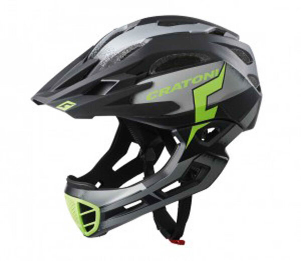 fahrradhelm cratoni c-maniac pro (mtb) gr. m/l (54-58cm) schwarz/lime matt